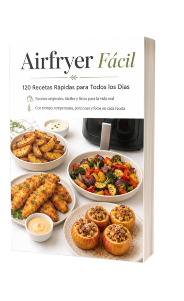 Airfryer Fácil - 120 Recetas Rápidas para Todos los Días